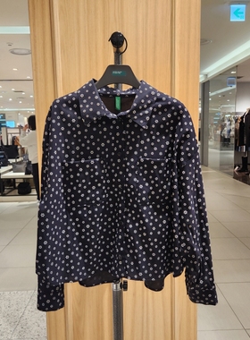 COTA 韩国代购 BENETTON 2026春休闲衬衫 BABL07-611 6A21