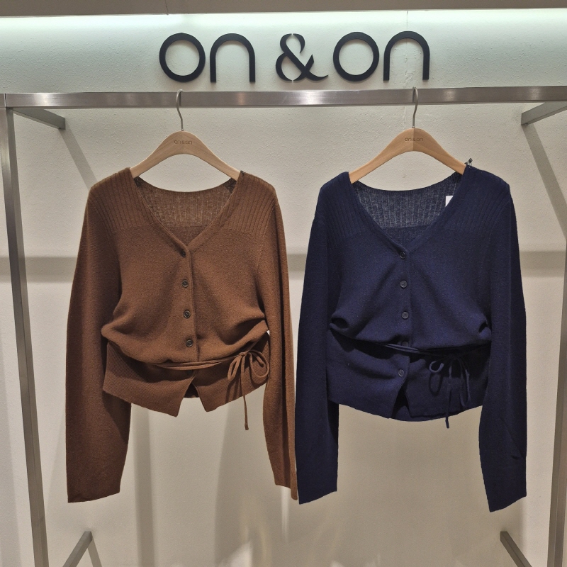 全韩百货 ON&ON/安乃安韩国代购2025秋毛针织衫 NMK5WDA36 5I26