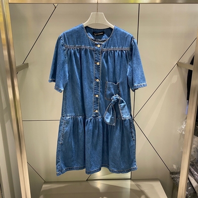 不退换全韩百货LUCKYCHOUETTE韩代25夏连衣裙 LFPD-M25020 5G10