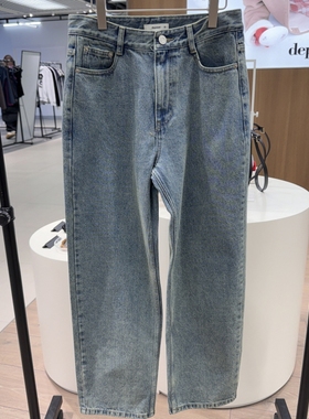 不退换COTA 韩国代购 DEPOUND 2026春 牛仔裤 DP2612DN001M 6B04