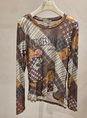 不退换COTA韩代THURSDAYISLAND 2026春休闲T恤 T262MTS901W 6B27