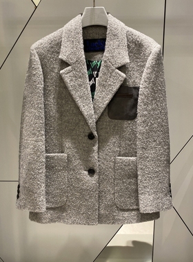 不退换全韩百货LUCKYCHOUETTE韩代25秋外套LFCA-W25340 5J01