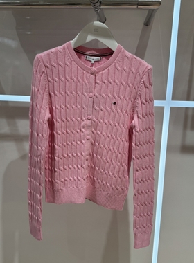 不退换TOMMYHILFIGERLADY韩25秋毛针织衫 T22F6KCD032WT2 5J04