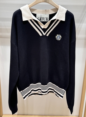 不退换COTA 韩国代购 SATUR 2026春 针织开衫 SA261UKT02 6B10