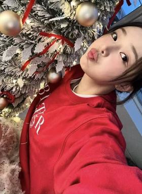 不退换全韩百货BITTERCELLS韩国代购25秋百搭卫衣3221TH4114 5I13