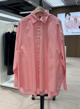 不退换全韩 DEPOUND 韩国代购2025冬 衬衫 DP2500SH002D 5J30