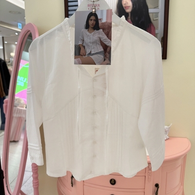 不退换COTA韩国代购 BITTERCELLS 2026春 衬衫 B262SH04 6C18