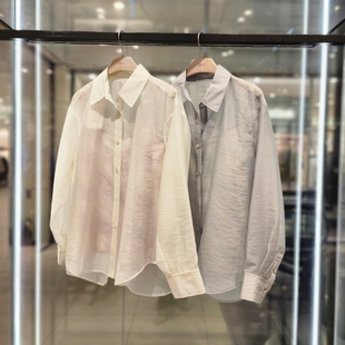 百搭休闲衬衫 COTA韩国代购 ZOOC 2026春 6C07 Z262MSC013