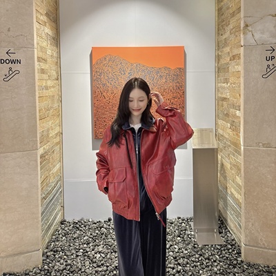 【小恩推荐】不退换全韩LUCKYCHOUETTE秋外套 LFUA-W25250 5I18