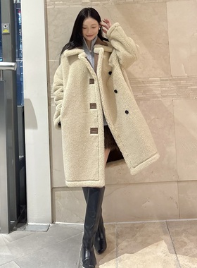 【小恩推荐】不退换LUCKYCHOUETTE韩代25冬外套 LFOA-W25340 5L11