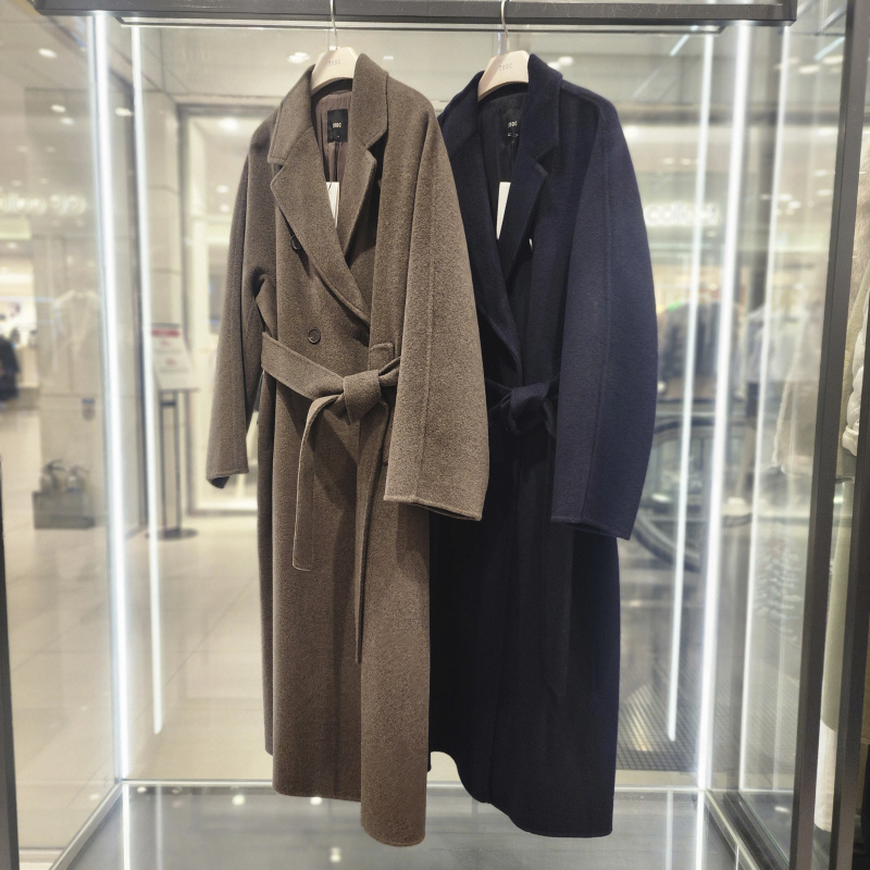 全韩百货 ZOOC 韩国代购 2025冬 气质毛呢外套 Z254MSG539 5L02