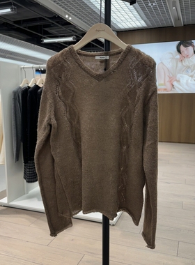 不退换全韩 DEPOUND 韩国代购2025秋 针织衫 DP2578PO003M 5J25