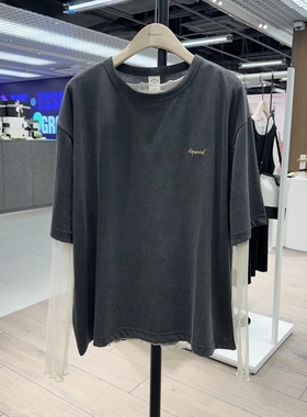 不退换全韩 DEPOUND 韩国代购2025秋 T恤 DP2578TS009M 5J25