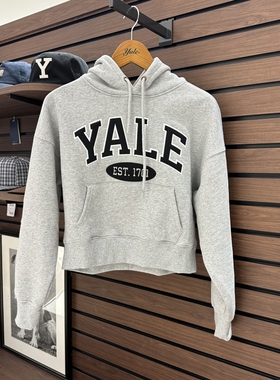 不退换COTA韩国代购YALE 2025冬休闲卫衣 YEF1HD201S(SA) 6A01