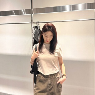 不退换韩代 MATINKIM 26春 MK2611TS001M 推荐 T恤 6B11 小元