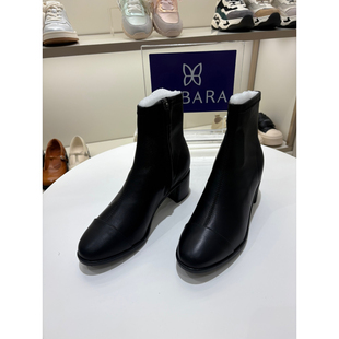BABARA BBI840 韩国代购 中筒靴 5J20 2025秋 不退换全韩百货