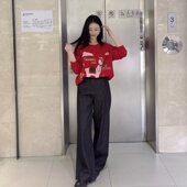 小恩推荐 561 全韩 韩代25冬时尚 BADP53 BENETTON 休闲裤 5K15