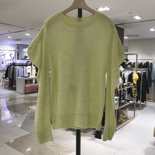 不退换COTA奥莱G-CUT韩代秋时尚针织衫 72111-50001(FOL) 6I16
