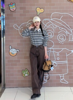 【小恩推荐】不退换全韩 DEPOUND 秋 牛仔裤 DP2578DN002M 5J25