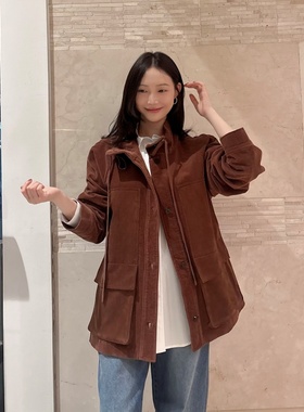 【小恩推荐】不退换COTA 韩代LUCKYCHOUETTE外套LFUA-S26110 5L31