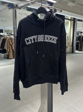 不退换全韩百货CITYBREEZE韩代2025冬 休闲卫衣 CUG3SW21 5L06