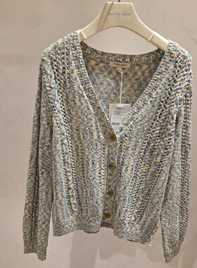 不退换COTA韩代THURSDAYISLAND 2026春针织开衫 T262MCD132W 6B27