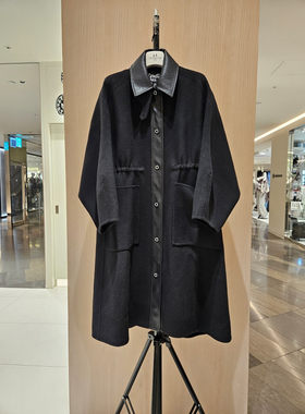 全韩百货 DEVASTEE 韩国代购 2025冬 毛呢外套 DFFDVCT11 5K18