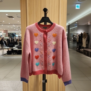 不退换COTA韩国代购BENETTON 2026春 毛针织衫 BAKC06-611 6A07