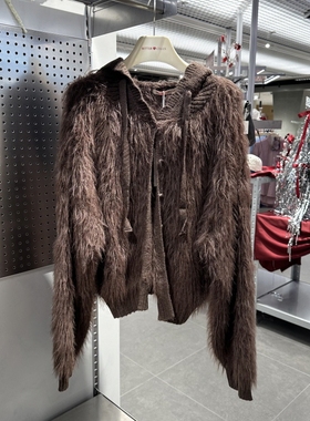 不退换全韩百货BITTERCELLS韩国代购25秋针织开衫 B256KT01 5I13