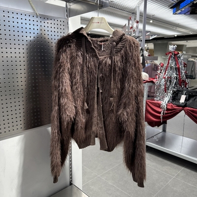 不退换全韩百货BITTERCELLS韩国代购25秋针织开衫 B256KT01 5I13