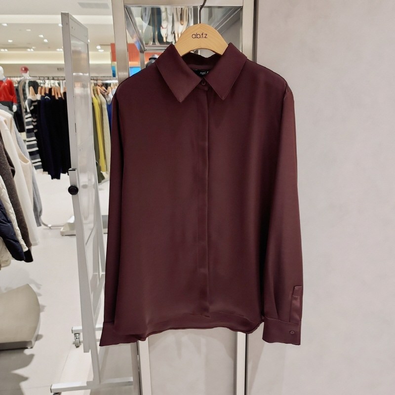 全韩百货 ABFZ 韩国代购 2025秋 休闲衬衫 AFA1HB31A 5J21