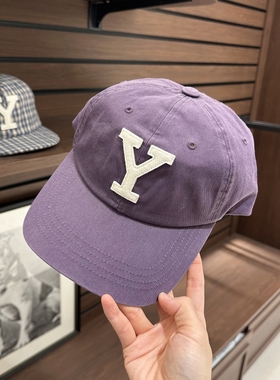 不退换COTA韩国代购YALE 2025冬休闲棒球帽 YEF3CA301A 6A01
