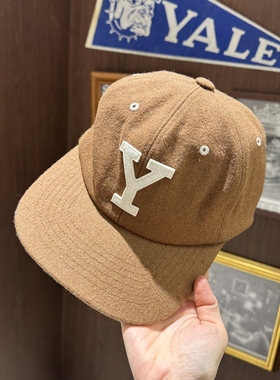 不退换COTA韩国代购YALE 2025冬休闲棒球帽 YEF3CA302A 6A01