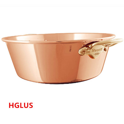 法国Mauviel 1830纯铜果酱锅36公分高12公分