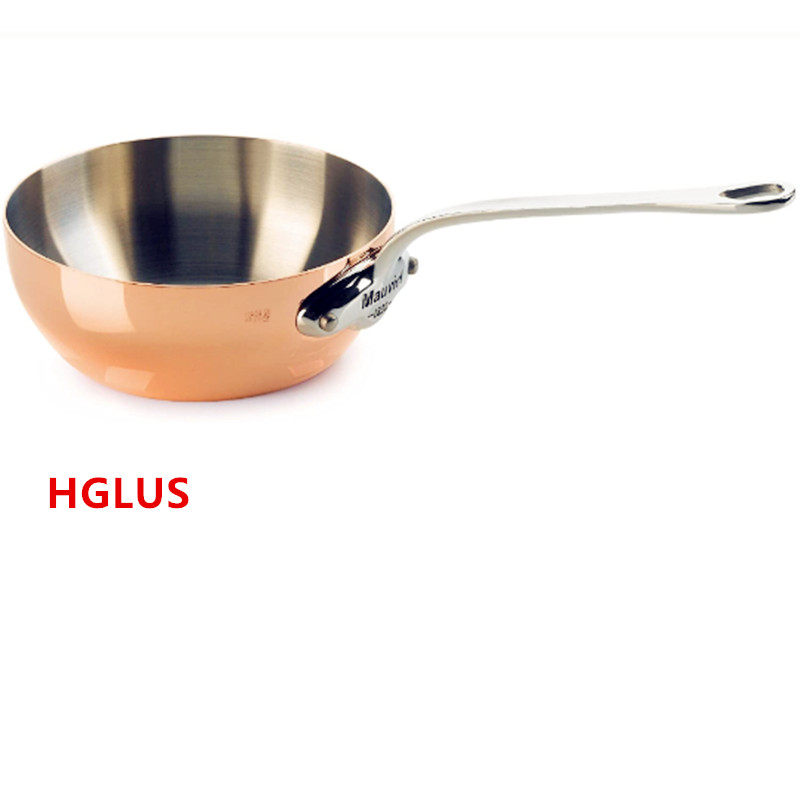 法国Mauviel铜不锈钢汤锅煮锅汁锅16公分20公分24公分