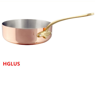 法国Mauviel铜不锈钢深煎锅煮锅汁锅