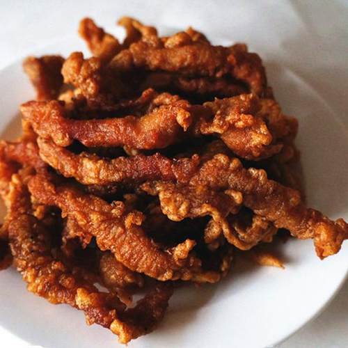 淄博特产博山炸肉500g