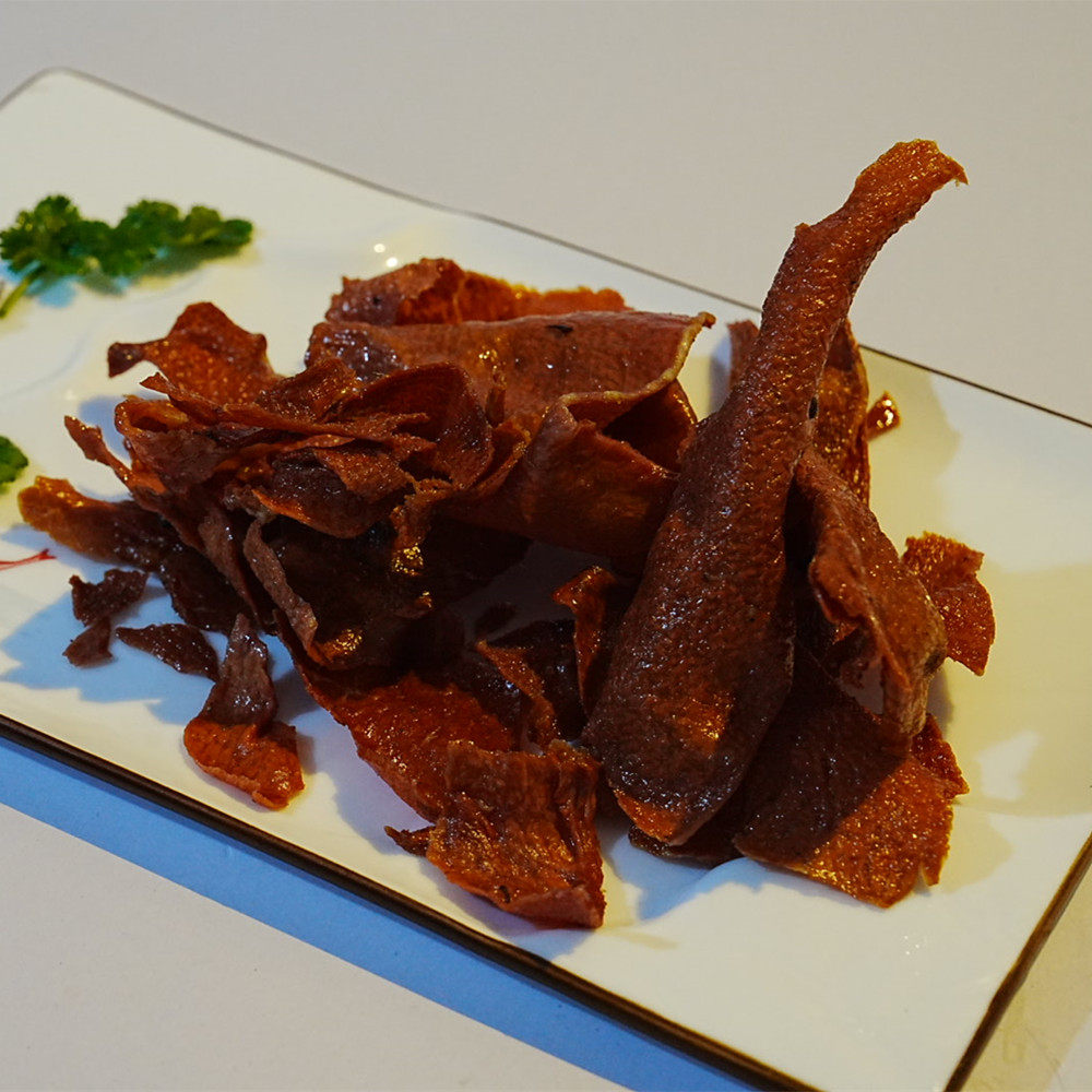 淄博特产 博花牌 博山风干肉250g 风干猪肉 薄且有韧性
