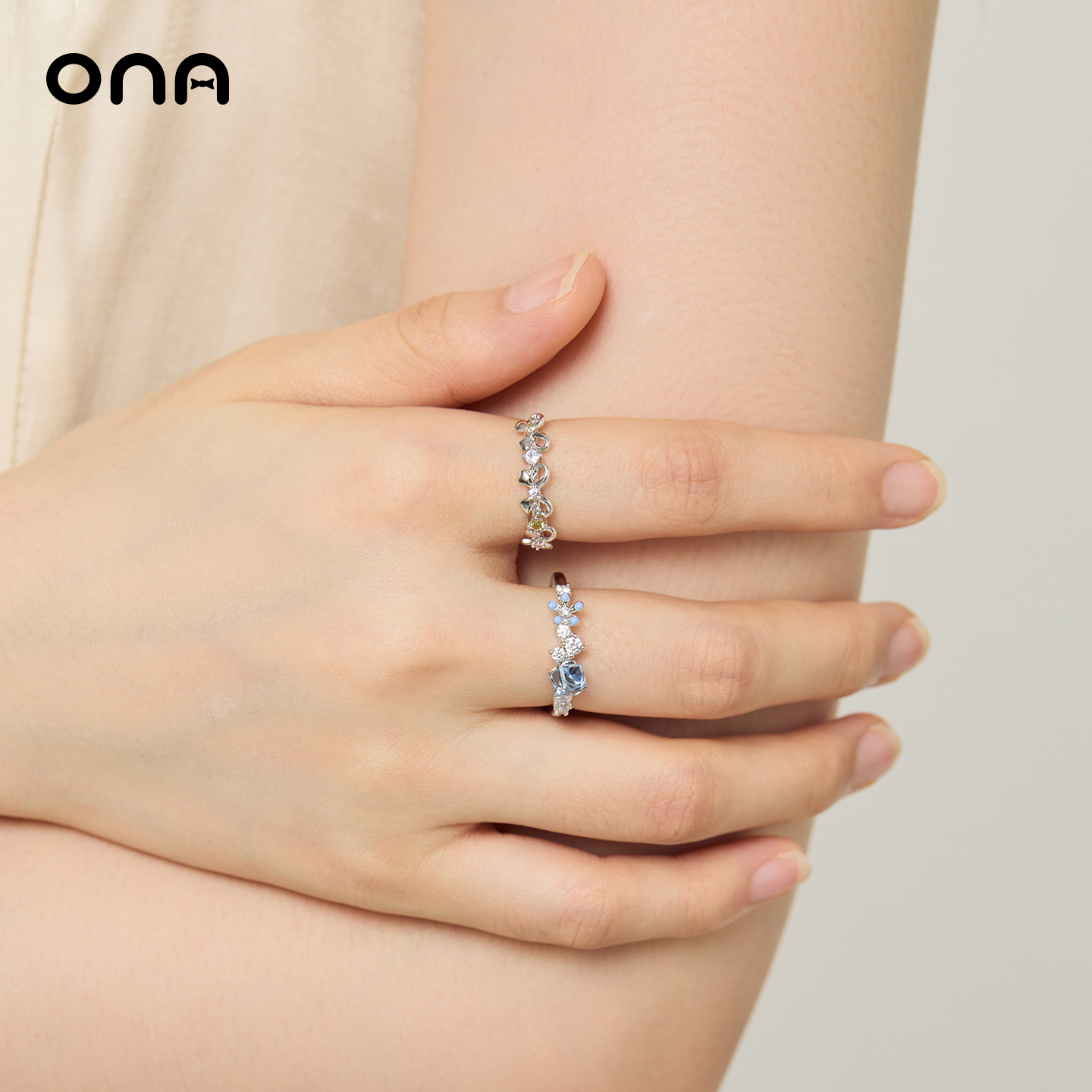ona小众设计高级感指戒指女