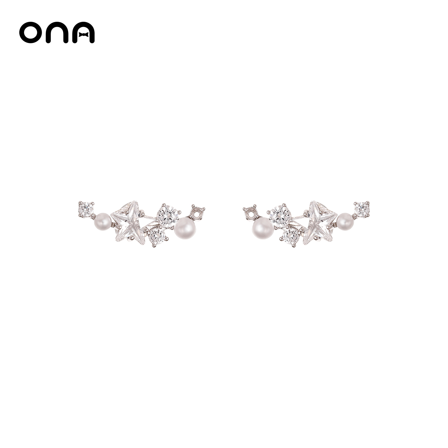 ONA精致小巧星河耳环耳钉女
