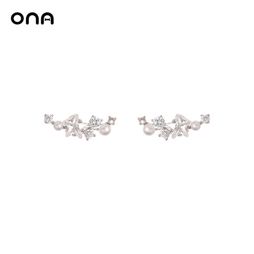ONA精致小巧星河耳环耳钉女