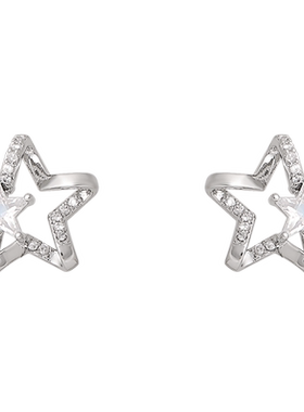 ona精致星星简约气质耳环