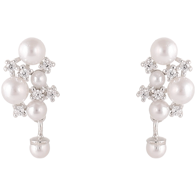 ONA星系925纯银耳环女