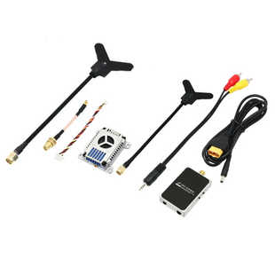 3.3G 3W VTX发射器 VRX接收器 FPV穿越机16CH模拟图传