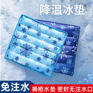 免注水冰垫水垫防褥疮老人冰凉坐垫夏天降温水床垫子屁股护理水袋