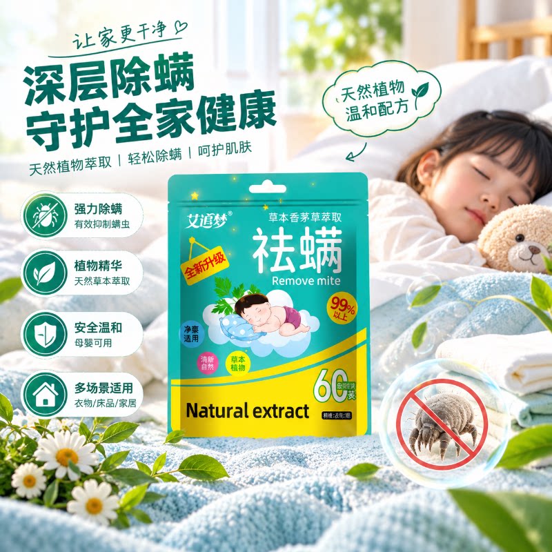 除螨包去螨虫神器天然草本植物螨虫包除螨虫宿舍家用床上袪螨包