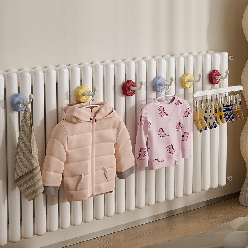 暖气片晾衣架晒衣挂钩器神