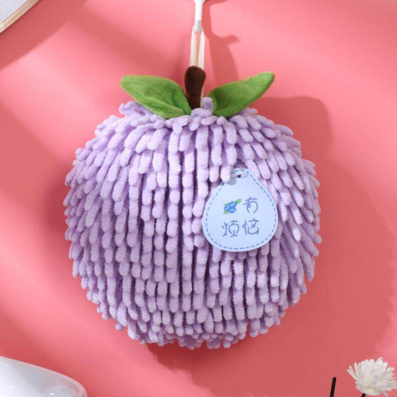 雪尼尔擦手巾挂式厨房浴室洗手间加厚擦手球抹布超强吸水毛巾可爱,家庭/个人清洁工具,厨房擦手巾,淘宝优惠券,粉丝福利购,淘宝优惠卷