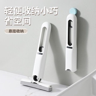 迷你小拖把海绵吸水家用桌面手持免手洗卫生间懒人擦桌神器多用处