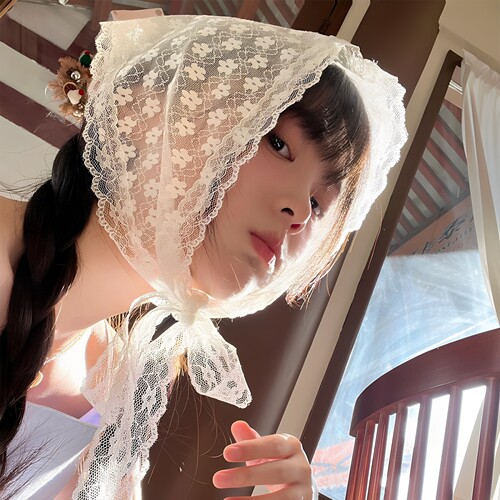 【限购一单】头巾裙帘两用ins风